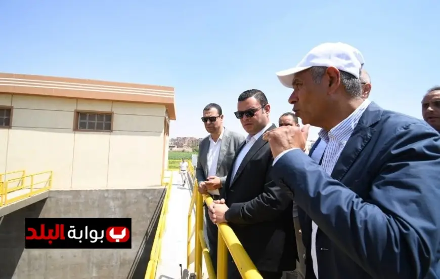 وزير الإسكان ومحافظ القليوبية يقومان بتفقد مشاريع مياه الشرب والصرف الصحي ضمن مبادرة حياة كريمة