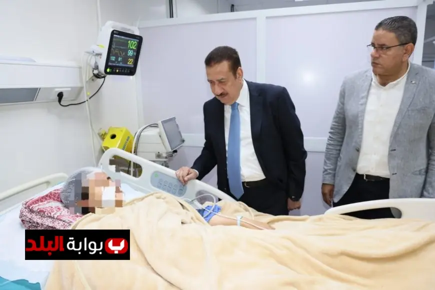 محافظ المنوفية يلتقي بمصابي حادث الإقليمي ويؤكد: “أنا تحت أمركم وفي خدمتكم”