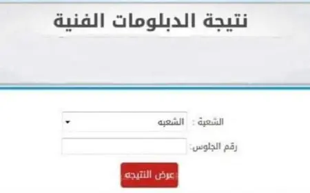 الآن نتيجتك.. نتيجة الدبلومات الفنية 2025 برقم الجلوس على بوابة التعليم الفني واحصل عليها فور إعلانها