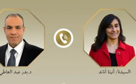 وزير الخارجية والهجرة يتلقى مكالمة هاتفية هامة من وزيرة الخارجية الكندية