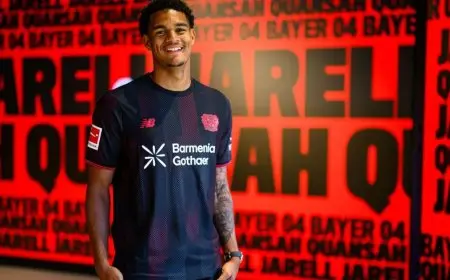 باير ليفركوزن يُعلن رسمياً عن تعاقده مع كوانساه مدافع ليفربول في صفقة مثيرة!