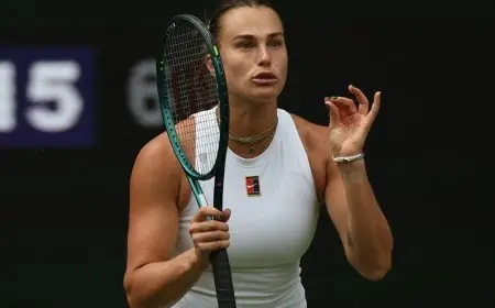 سابالينكا تتألق وتعبر بثقة إلى الدور الثالث في بطولة ويمبلدون للتنس!
