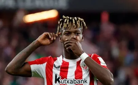 نيكو ويليامز يرفض برشلونة ويؤكد تجديد عقده مع أتلتيك بلباو!