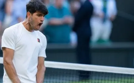 ألكاراز يتأهل لمواجهة روبليف في الدور الرابع من بطولة ويمبلدون للتنس!