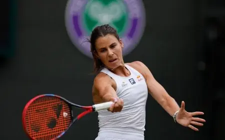 كيريتشيكوفا تفقد اللقب وتغادر ويمبلدون بعد هزيمتها أمام نافارو