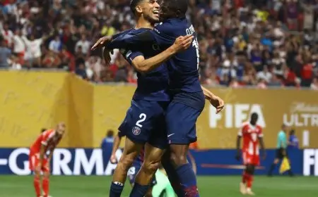 حكيمي يتجاهل مواجهة ريال مدريد ودورتموند ويبعث برسالة قوية لموسيالا!