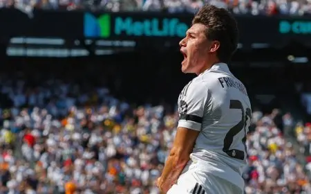 فران غارسيا ينهي غياب التهديف مع ريال مدريد بعد 420 يومًا من الانتظار!