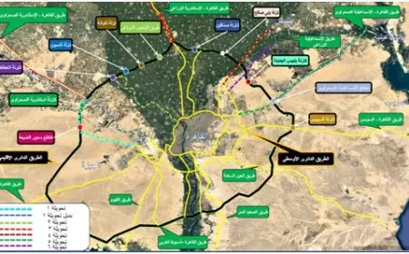 تحويلات مرورية هامة على الطريق الدائري الإقليمي بسبب أعمال رفع الكفاءة والصيانة