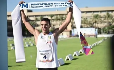 معتز وائل يحصد الذهب في نهائي كأس العالم للخماسي الحديث!