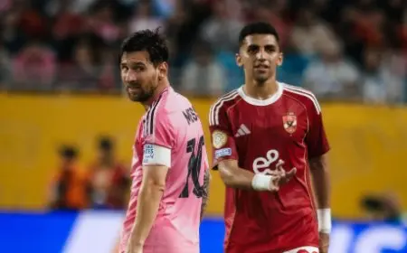 الأهلي السعودي يتصدر السباق لضم ميسي بعد انتهاء عقده مع إنتر ميامي!