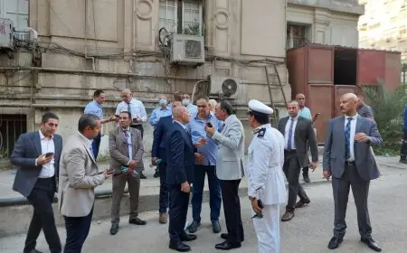 “محافظ القاهرة يُشكّل لجنة هندسية للتحقيق في تأثير حريق على مبنى سنترال رمسيس”