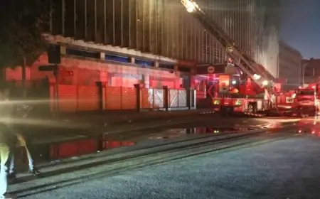 “حريق ضخم في سنترال رمسيس: تفاصيل مثيرة عن الأحداث داخل المبنى التاريخي خلال 3 ساعات!”