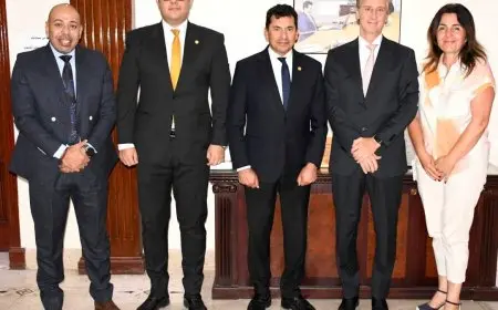 وزير الشباب يُكرّم ممثل البرنامج الإنمائي للأمم المتحدة تقديراً لجهوده في تعزيز التنمية المستدامة