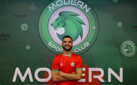 مودرن سبورت يوقع عقدًا جديدًا مع النجم التونسي أحمد زاهر!