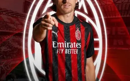 رسمياً: لوكا مودريتش يوقع مع ميلان الإيطالي لموسم كامل!