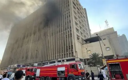 الحكومة تقدم تعويضات بقيمة مليون و100 ألف جنيه لأسرة كل ضحية في حريق سنترال رمسيس