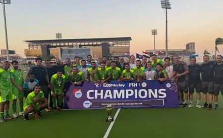 منتخب مصر للهوكي يحصد لقب بطولة الأمم الدولية الودية بفوزه الساحق على عمان!