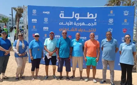 شريف القماطي: منافسات قوية ومثيرة في بطولة الجمهورية للتجديف الشاطئي ببورتسعيد