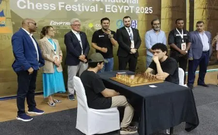 انطلاق النسخة الثالثة من مهرجان عدلي الدولي للشطرنج بمشاركة 15 دولة: احتفالية الأذكياء في عالم الشطرنج!