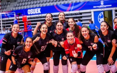 منتخب شابات الطائرة يحقق فوزًا مثيرًا على جمهورية الدومنيكان في بطولة العالم تحت 19 سنة