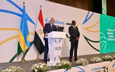 وزير الري يشارك في احتفالات الذكرى الوطنية لتحرير رواندا: أهمية التاريخ في تعزيز العلاقات الثنائية