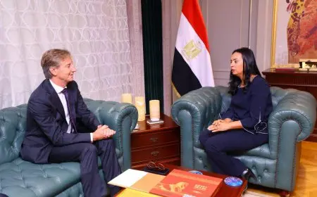 وزيرة التضامن المصرية تجتمع بالممثل المقيم لبرنامج الأمم المتحدة الإنمائي لتعزيز التعاون والمبادرات التنموية