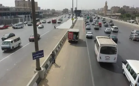 تحذير هام من وزارة النقل: تجنبوا استخدام حارة الأتوبيس الترددي على الطريق الدائري!