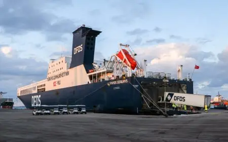 “ميناء دمياط يستقبل 19 سفينة في 24 ساعة: نشاط بحري ملحوظ”