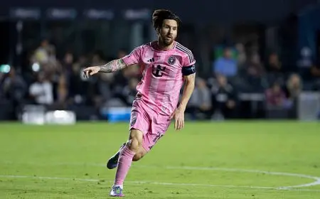 ميسي يسطّر إنجازً جديدًا بتسجيله ثنائية رائعة مع إنتر ميامي