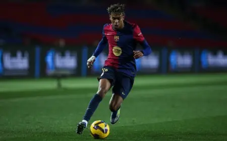 لامين يامال يطمئن جماهير برشلونة: نعدكم بالقتال لاستعادة لقب دوري أبطال أوروبا!