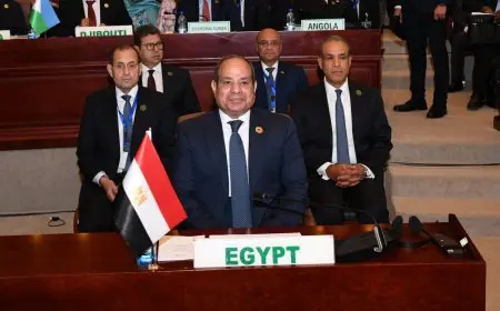 “الرئيس السيسي يلقي كلمة هامة في الدورة السابعة لاجتماع القمة التنسيقي للاتحاد الأفريقي منتصف العام”