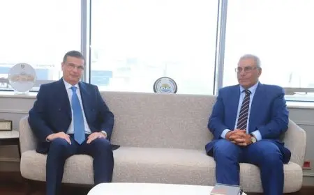 وزير الزراعة يناقش مع السفير المصري الجديد في رومانيا ومولدوفا سبل تعزيز التعاون الزراعي