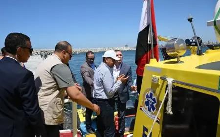 رئيس الوزراء يفتتح أول لنش إسعاف بحري في الإسكندرية لتعزيز خدمات الطوارئ البحرية
