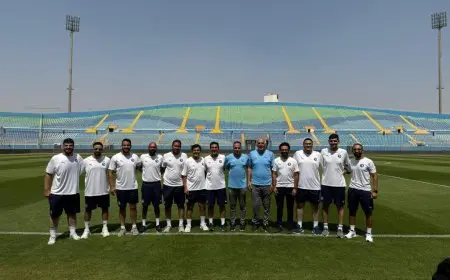 دورة شاملة لتدريب فرق الناشئين في بيراميدز على استخدام الأجهزة الطبية المتطورة