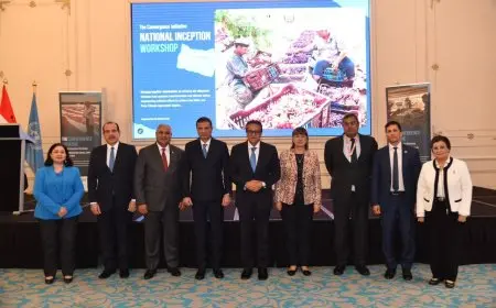 وزيرا الصحة والزراعة يشاركان في ورشة عمل مبادرة “التقارب” لتعزيز التكامل بين السياسات الصحية والغذائية والمناخية