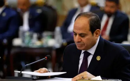 الرئيس السيسي ينعى الرئيس النيجيري السابق محمدو بوهاري ببرقية عزاء مؤثرة