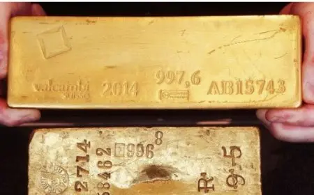 جولد بيليون: ارتفاع طفيف لأسعار الذهب في الجلسة النهائية لهذا الأسبوع