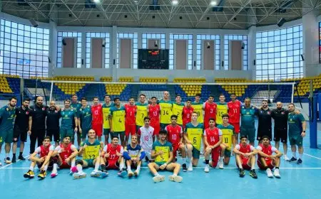 اتحاد الطائرة ينظم معسكرًا دوليًا ناجحًا في الإسماعيلية بمشاركة منتخبات مصر والبرازيل والأرجنتين والبحرين