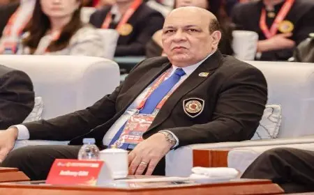 رئيس اتحاد الكونغ فو يكرم منتخب الناشئين والشباب في استاد القاهرة بحفل مميز