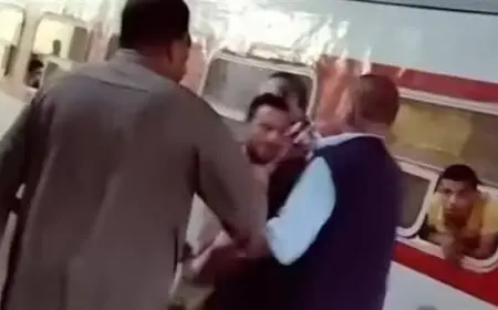 “بعد 3 سنوات: السكة الحديد تكشف تفاصيل مشادة مشرفي القطار مع طالب في فيديو مثير”