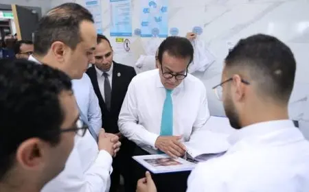 وزير الصحة يقوم بجولة تفقدية لمشروعات تطوير مستشفيات الأورام والتل الكبير لمراقبة جودة الخدمات الطبية
