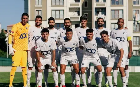 بيراميدز يتقدم في الشوط الأول من مباراة ودية ضد باندرما سبور التركي بهدف نظيف