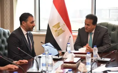 نائب رئيس الوزراء ووزير الصحة يرحب بالمدير التنفيذي لشركة “HP” في زيارة تاريخية للشرق الأوسط وأفريقيا