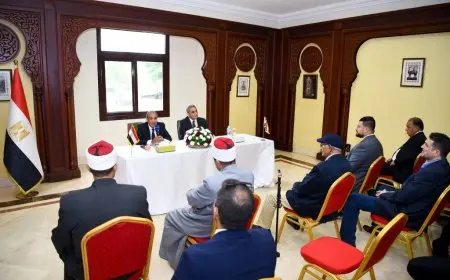 وزير الخارجية والهجرة يلتقي بالجالية المصرية في نيجيريا لتعزيز التعاون والعلاقات