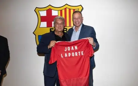 اجتماع مهم يجمع الخطيب ولابورتا وكامل لمناقشة مشروع استاد النادي الأهلي المرتقب