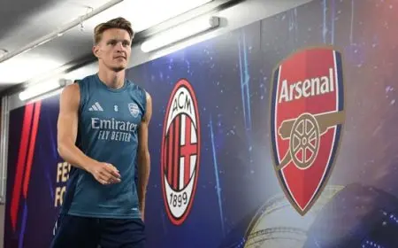 أرسنال يواجه ميلان اليوم في مباراة ودية مثيرة استعدادًا لموسم 2023-2024