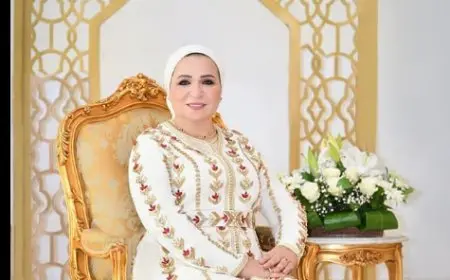 السيدة انتصار السيسي: نحتفل بفخر بتاريخ مصر العظيم في ذكرى ثورة 23 يوليو المجيدة