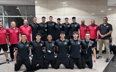 منتخب شباب الطائرة ينجز استعداداته الأخيرة قبل مواجهة المنتخب التونسي في بطولة العالم بأوزبكستان