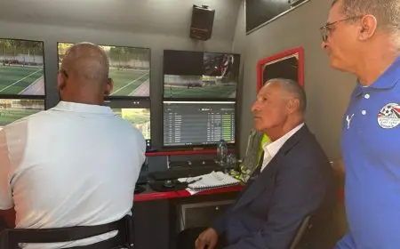 هاني أبو ريدة يشرف على معسكر تدريب الحكام وتطبيق تقنية الـ«VAR» بفاعلية