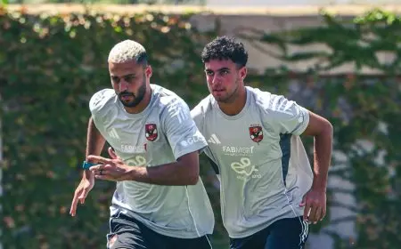 «بيكهام» يتألق في المران الجماعي للأهلي ويشعل حماس الفريق!